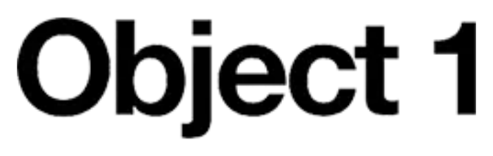 Object 1 logo